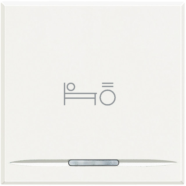 BTicino Key cover SCS for balancing commands with symbol Light "Room Light" — HD4915M2BL
