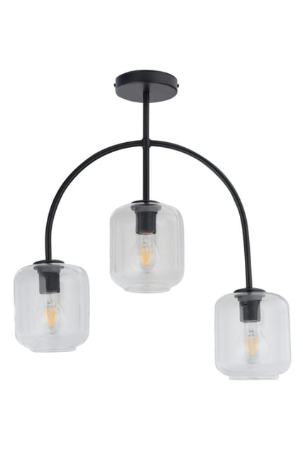 Sigma SHINE 3 Ceiling lamp black transparentny — 32245