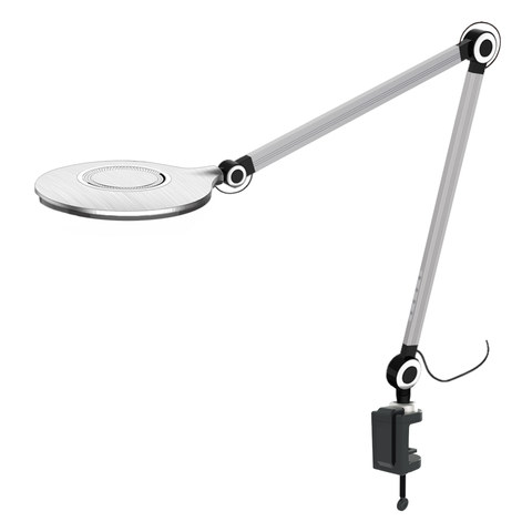 ACA Lighting DESK LAMP SILVER ABS LED SMD 9W 500LM CCT 3000K-4000K-6000K IP20 — manufacturer representative image