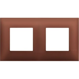 BTicino Cover plate - 2+2 horizontal/vertical installation modules — R4802M2SF