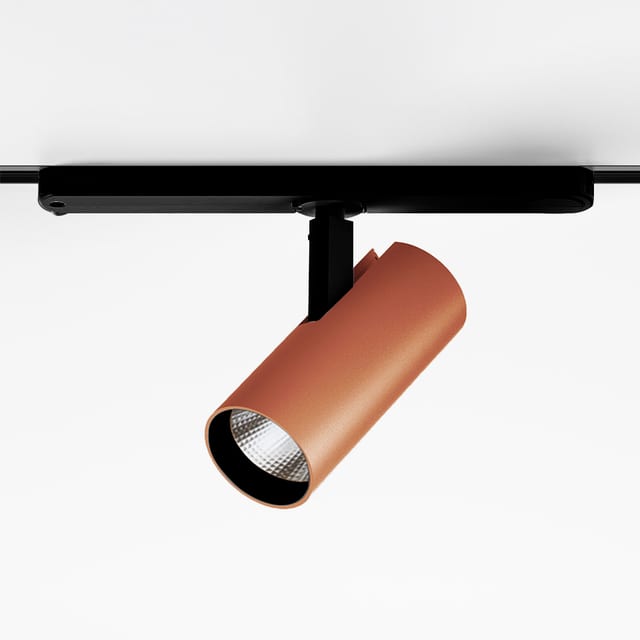 Artemide Vector Track 55 - 17° 3000K Undimmable Brushed copper — AN10118