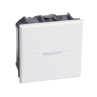 BTicino One-way switch 1P 10 AX 250 Vac — HD4001M2N