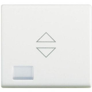 BTicino Key cover symbol up/down 2 modules — AM5911/2AH