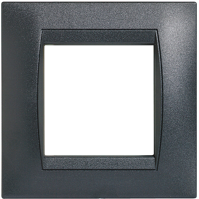 BTicino Cover plate for 2 modules for support item 120032 — 120042GR