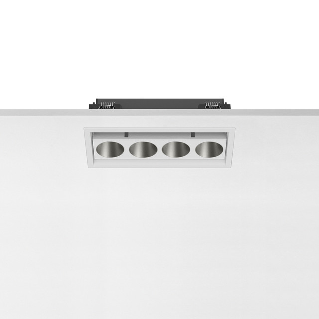Flos Light Shadow Adjustable Trim Dali Version 4 Spots Optic Flood — 05.1526.40CDA — manufacturer representative image