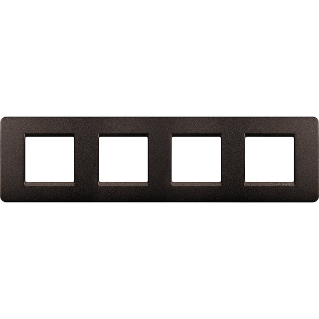 BTicino Matix - plate 2+2+2+2 horizont Brown Coffee — AM4802/4GG