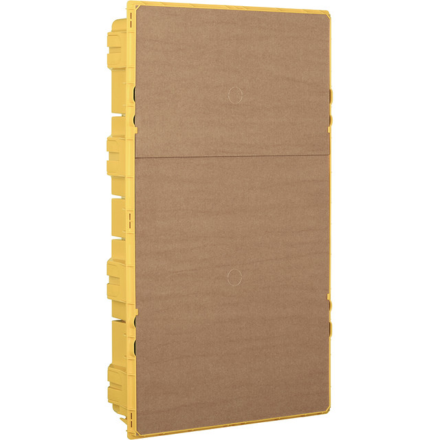 BTicino Flush-mounting box (yellow) 3x12 modules for LINEA SPACE and E215 series switchboards — F315S36D3