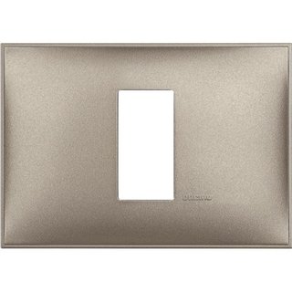 BTicino Cover plate - 1 centered module — R4803M1TM