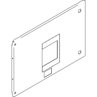 BTicino Front panel for M630-1600ES draw-out version interlocked vertical with motor operator — 9541/12ECM
