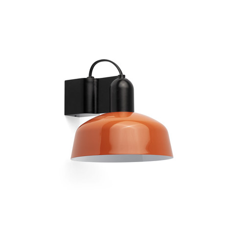 Faro Barcelona TATAWIN Reddish metal orange wall lamp — manufacturer representative image