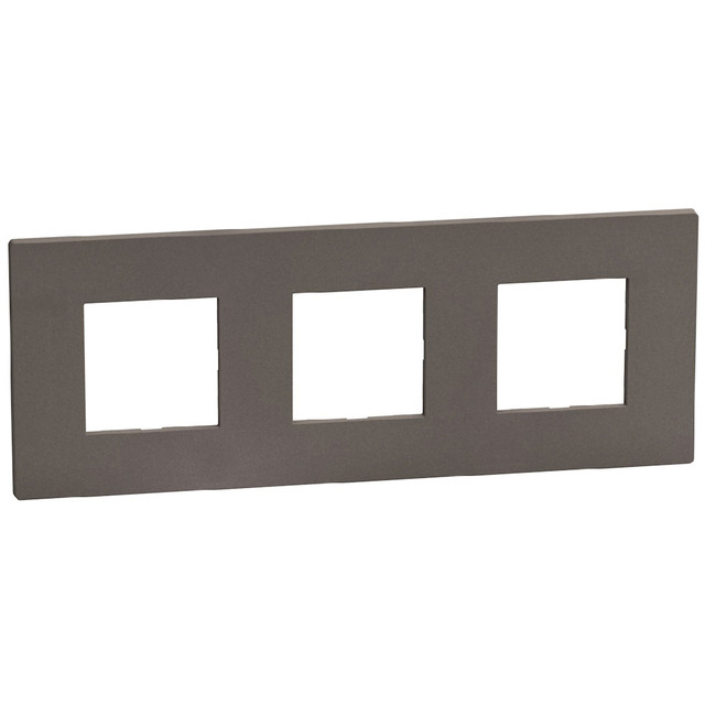 BTicino Light Now - Cover plate 2+2+2 modules - moka stone — YA4802M3GM