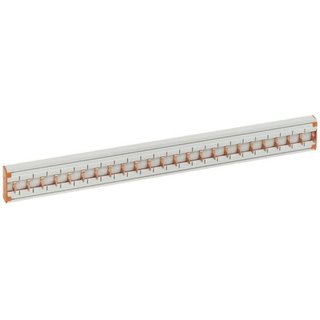 BTicino Cabling comb for Btdin 1P - 24 modules - In 80/100A (lateral/central feed) — FP24/1P