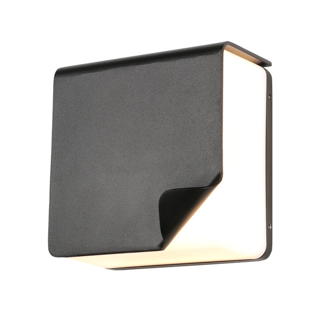 ACA Lighting Outdoor Wall Light 12W 680LM 3000K IP65 Black — SJ13921