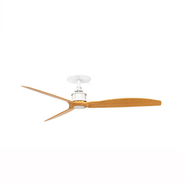 Faro Barcelona JUST FAN RECESSED M White/maple fan — 32110R