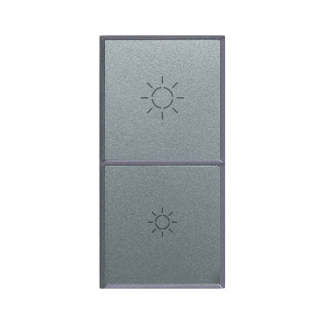 AVE TWO HALF BUTTONS FOR IOT DIMMER ALLUMIA 1 MOD. S44 — 443TGD-W