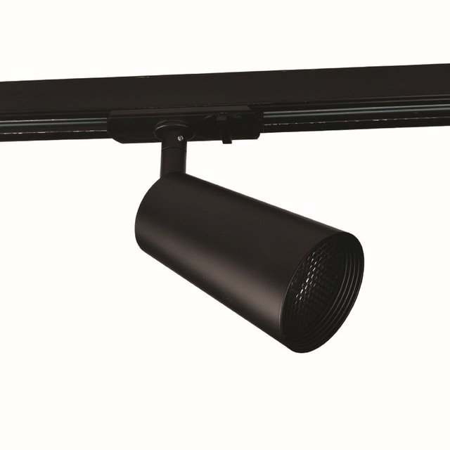 ACA Lighting TRACK SPOT GU10 3C BLACK No56 WITH HONEY COMB — TS56GU3CB