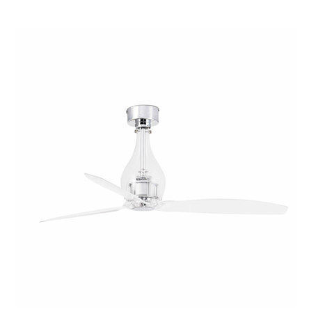 Faro Barcelona MINI ETERFAN M Transparent fan — manufacturer representative image