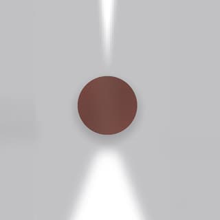 Artemide Effetto Round 1 large beam + 1 narrow beam Rust — T4211NLW10