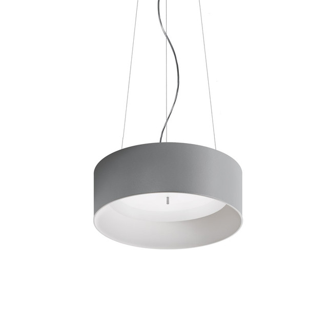 Artemide Tagora Suspension 570 - Direct Emission - dimmable - Gray/White — M249361 — manufacturer representative image