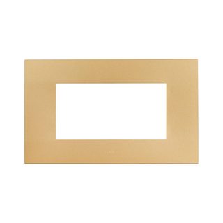AVE SMART EASY S44 TECHNOPOLYMER PLATE, GOLD COLOR – MATT FINISH – 4 MOD. — 44PSME4ORO