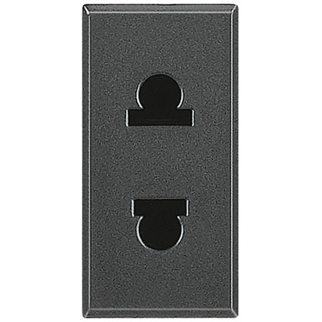 BTicino Socket 2P 16A 127/250 Vac - euroamerican standard — HS4125