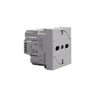 BTicino Italian standard P40 socket outlets. FLAT — JG4140A16F
