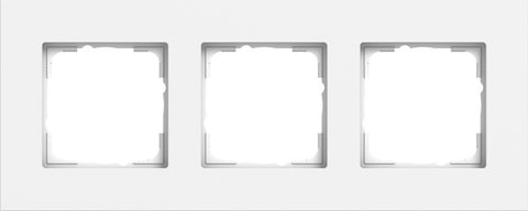 Gira Esprit cover frame aluminium pure white matt (lacquered) aluminium pure white matt (lacquered) — 0213407