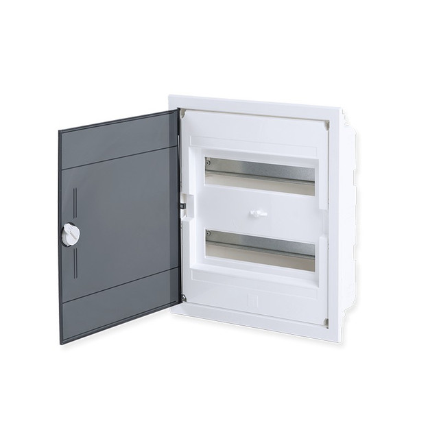 ACA Lighting FLUSH MOUNTING 24 MODULES 2 ROWS TRANSPARENT — 282U24A