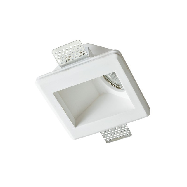 ACA Lighting SQUARE WALL WASHER GYPSUM TRIMLESS SPOT LUMINAIRE ODEN GU10 — G90061C