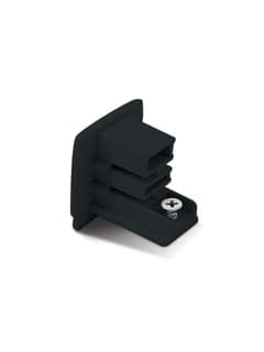 Zambelis 19410 END CAP FOR 3-PHASE TRACK BLACK 100-240V