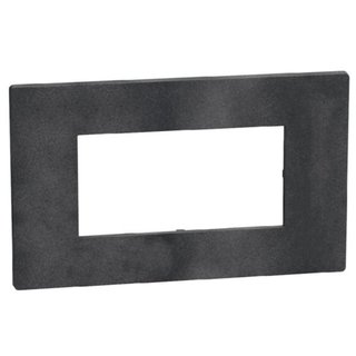 BTicino Light Now - Cover plate 4 modules - dark grey — YA4804DS