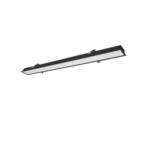 Viokef Linear Recessed L580 4000K Black Dim. Station Ultra — manufacturer representative image