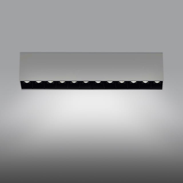 Artemide Sharp SMD - 12 optic unit - 37W - 52° 3000K Dimmable DALI Silver — AF82205