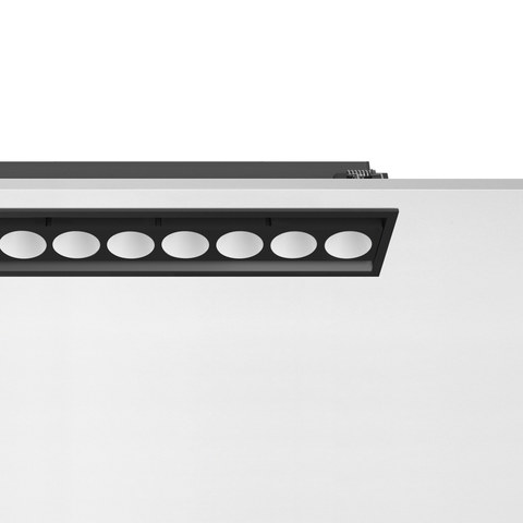 Flos Light Shadow Adjustable Trim 8 Spots Optic Wide Flood — 03.7320.14C — manufacturer representative image