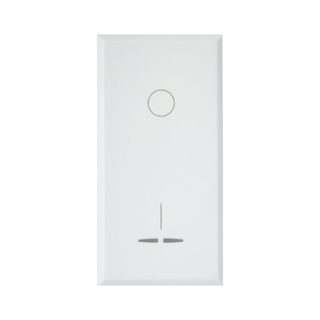 AVE 16AX 1WAY 2P SWITCH WHITEK LIGHT1MOD — 446010