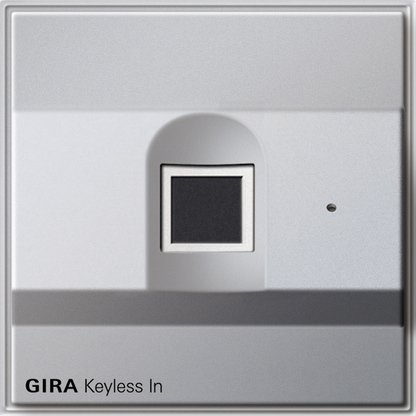 Gira Keyless In Fingerprint reader colour aluminium TX_44 — 261765