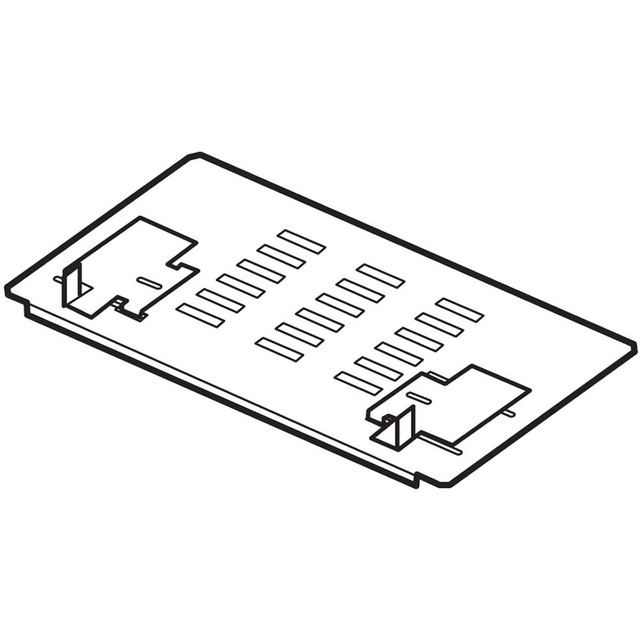BTicino Separator between the circuit breaker plates for 2A, 3A, 3B and 4B forms — 91855/SS