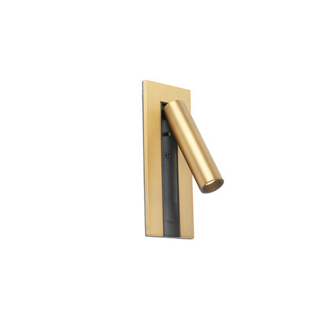 Faro Barcelona GABO USB C Bronze wall lamp reader — manufacturer representative image