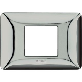 BTicino Cover plate 2 modules centred — AM4819GCR