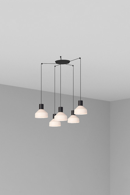 Faro Barcelona KOMBO 200 5L Beige pendant lamp — 68594-5L