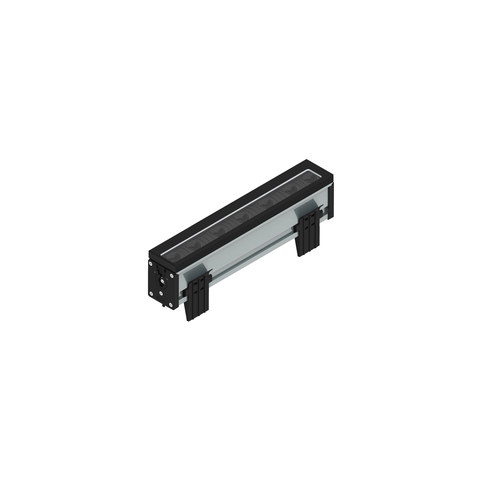 Flos Ingraze Adjustable Frameless + Asymmetric Louvre L 400 — F017N1SA006 — manufacturer representative image