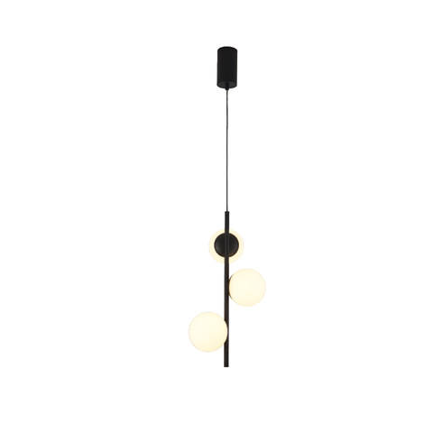 ACA Lighting PENDANT LAMP SAND BLACK ALUMINUM+STEEL+PC LED SMD 15W 3000K 1650LM IP20 — manufacturer representative image