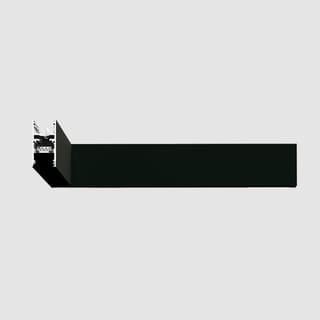 Artemide A.24 - Recessed Sharping Emission - 90° Angle (same plane) - Not lit - Black — AQ24004