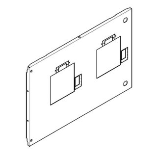 BTicino Front panel for MEGATIKER M4 630 with motor — 9529/04ECM