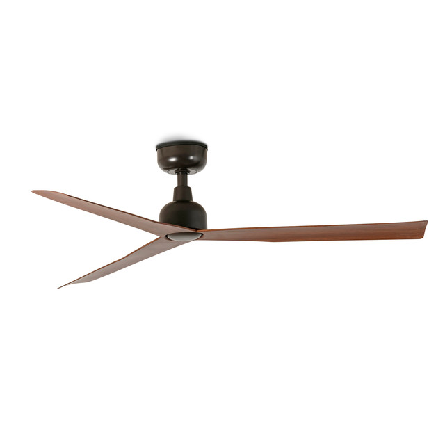 Faro Barcelona MARINE M Brown/walnut ceiling fan IP44 — 34372