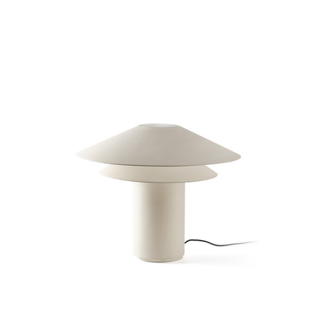 Faro Barcelona SHAN Beige table lamp — manufacturer representative image