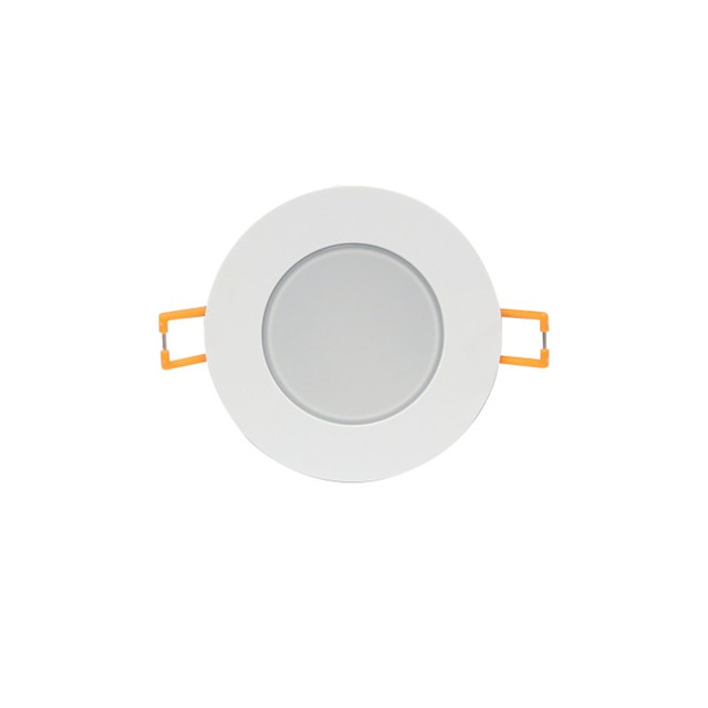 ACA Lighting LED SPOT IP65 WHITE ROUND 8W 3.000K 230V AC 640Lm 120° Ra80 — VERA830RW — manufacturer representative image