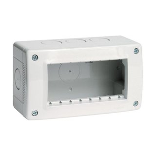 BTicino IP40 wall-mounting enclosures - 4 modules — 27404