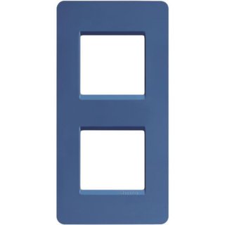 BTicino Matix - plate 2+2 vertical turquoise — AM4802V/2AR