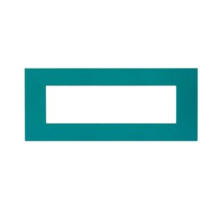 AVE SMART EASY S44 TECHNOPOLYMER PLATE, TEAL COLOR – MATT FINISH – 7 MOD. — 44PSME7OTN